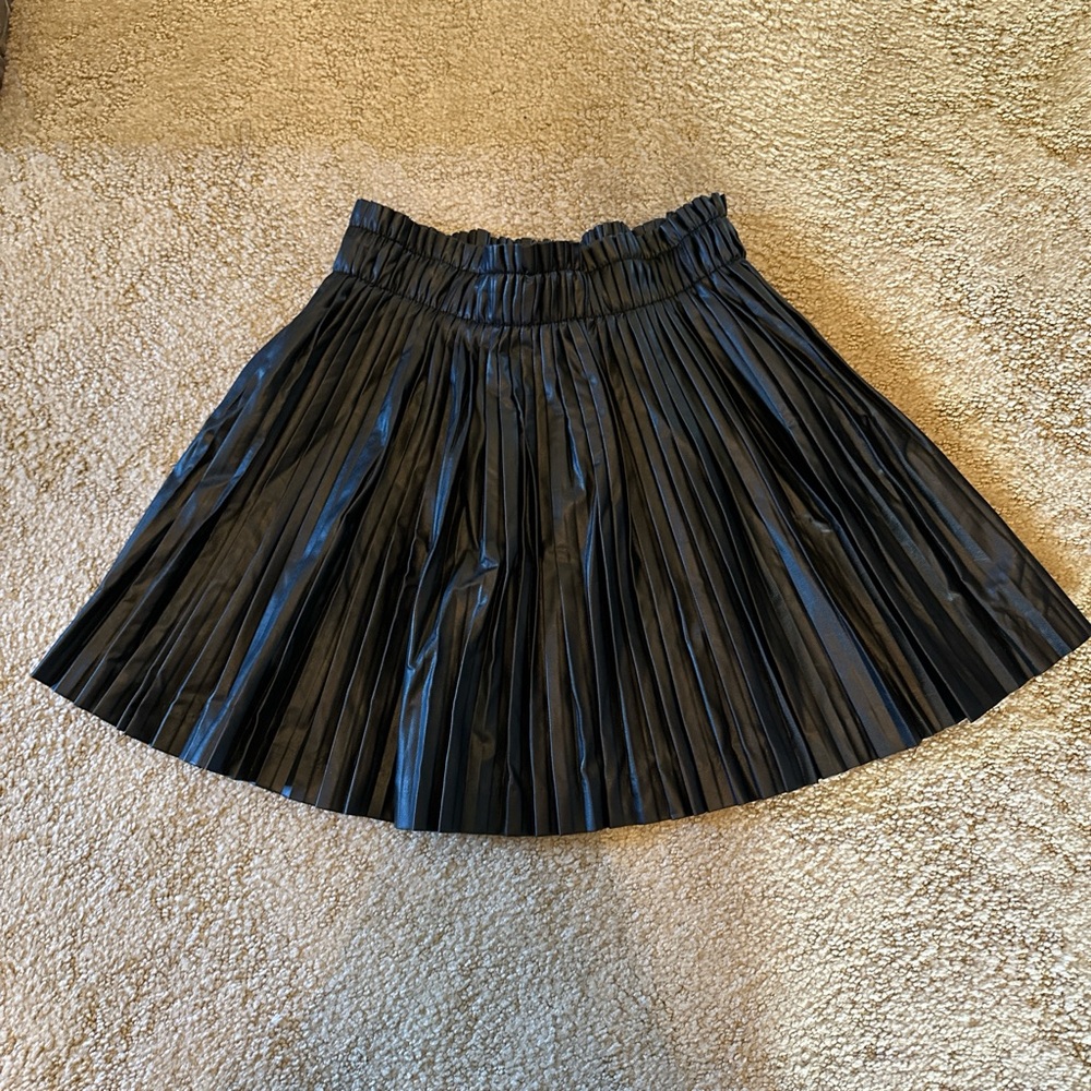 Black Leather Skirt